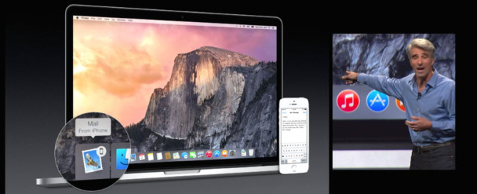 Yosemite OSX Handoff