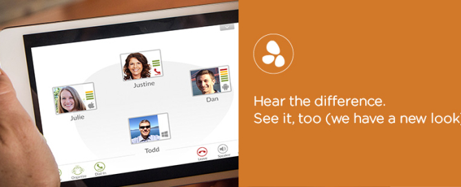 Voxeet conference call new UI