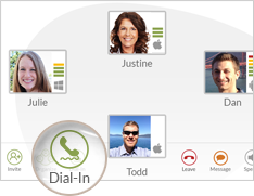 always-on conferencing display
