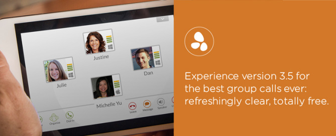 Voxeet 3.5 new design with chat